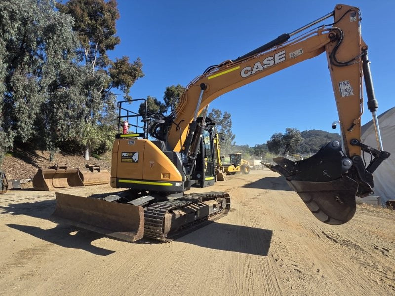 2021 CASE CX145C 15T EXCAVATOR (E333) WITH HITCH, BUCKETS AND 3030 HOURS