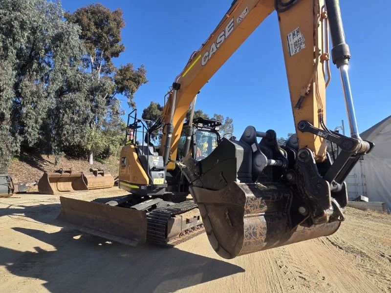 2021 CASE CX145C 15T EXCAVATOR (E333) WITH HITCH, BUCKETS AND 3030 HOURS