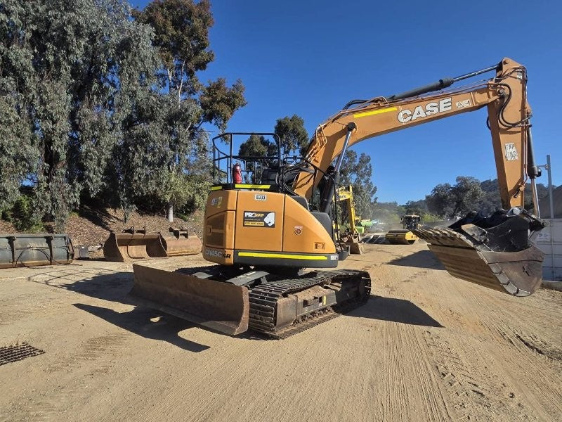 2021 CASE CX145C 15T EXCAVATOR (E333) WITH HITCH, BUCKETS AND 3030 HOURS