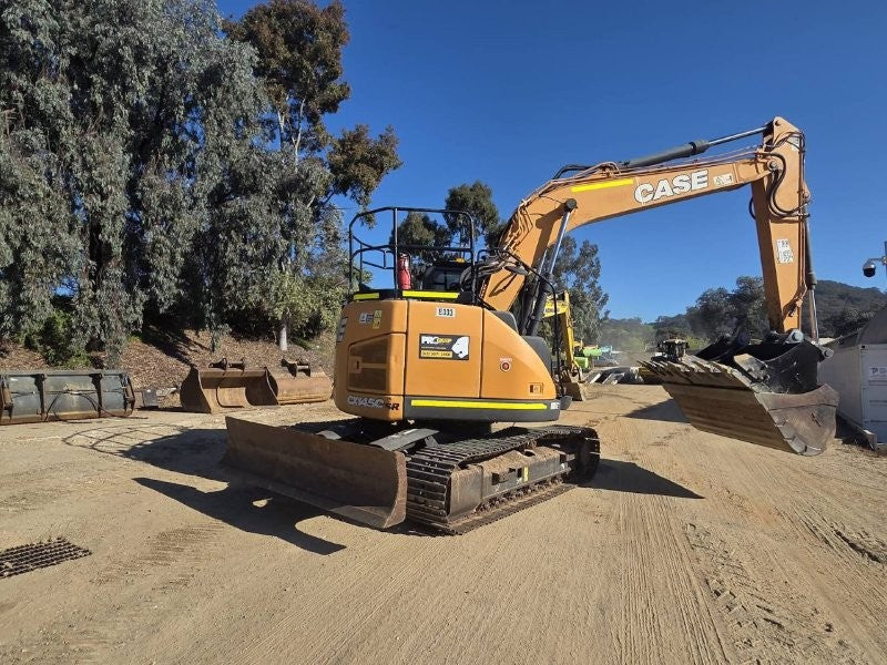 2021 CASE CX145C 15T EXCAVATOR (E333) WITH HITCH, BUCKETS AND 3030 HOURS