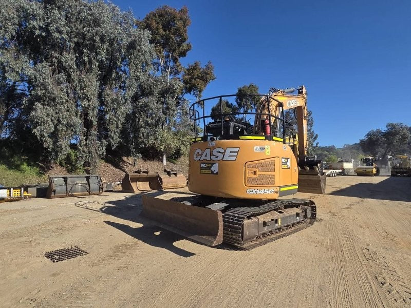 2021 CASE CX145C 15T EXCAVATOR (E333) WITH HITCH, BUCKETS AND 3030 HOURS