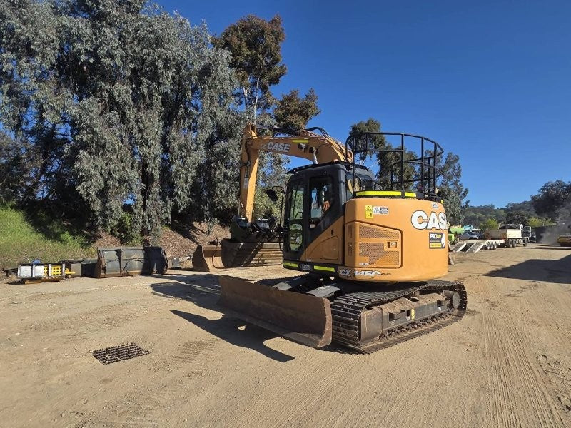 2021 CASE CX145C 15T EXCAVATOR (E333) WITH HITCH, BUCKETS AND 3030 HOURS