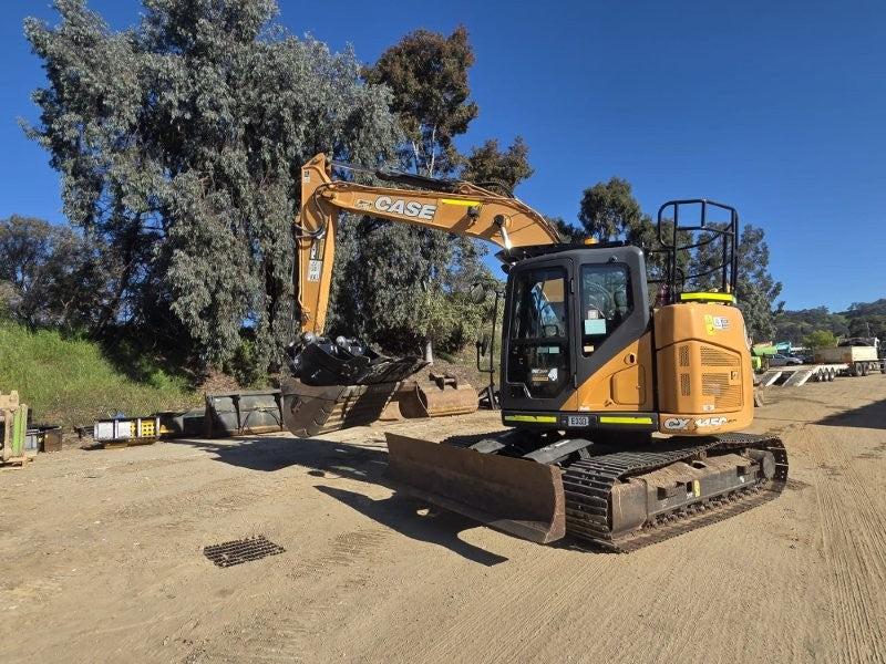 2021 CASE CX145C 15T EXCAVATOR (E333) WITH HITCH, BUCKETS AND 3030 HOURS