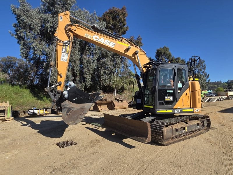 2021 CASE CX145C 15T EXCAVATOR (E333) WITH HITCH, BUCKETS AND 3030 HOURS