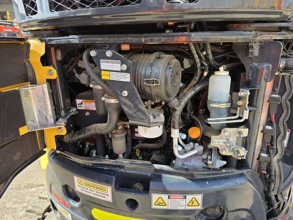 USED 2021 YANMAR VIO30-6 EXCAVATOR (M686) WITH A/C CABIN AND 1025 HRS