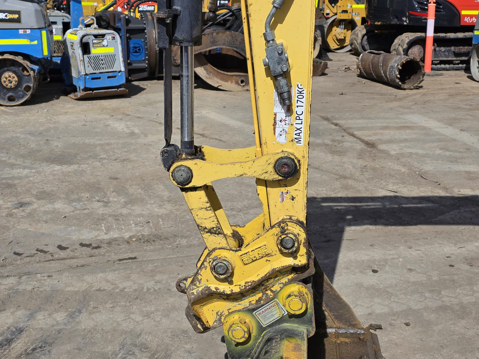 USED 2021 YANMAR VIO30-6 EXCAVATOR (M686) WITH A/C CABIN AND 1025 HRS