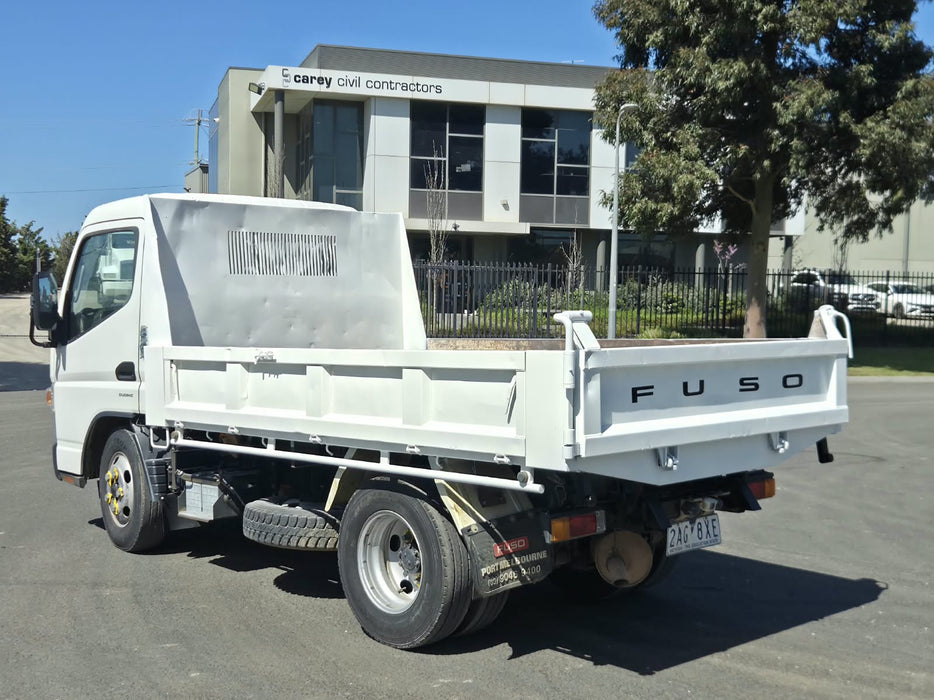 2019 FUSO CANTER 615 SWB TIPPER (TP121) WITH 4500KG GVM, AUTO AND 83400KLM