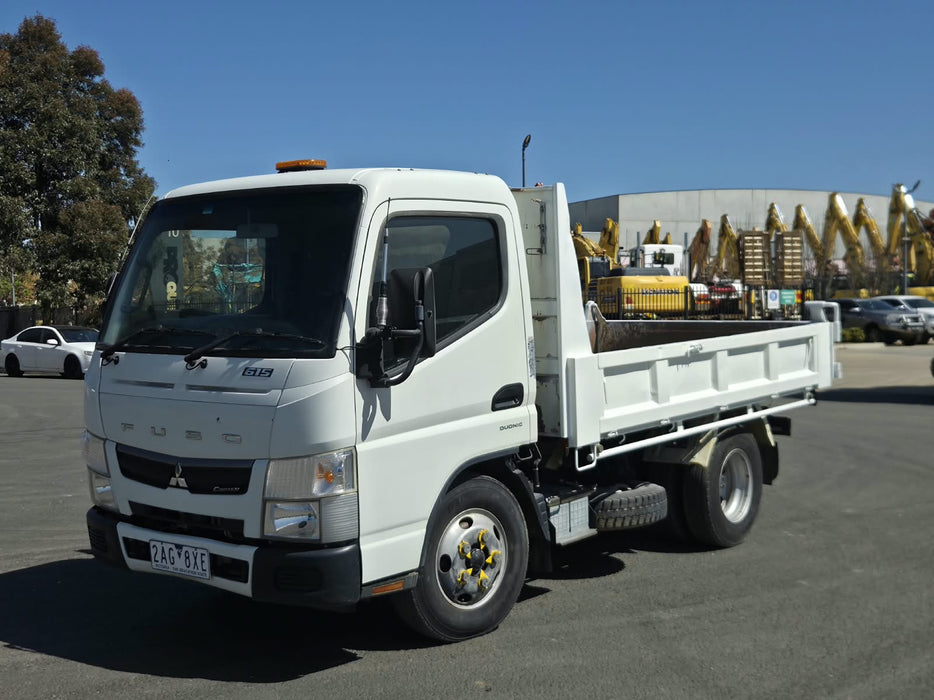 2019 FUSO CANTER 615 SWB TIPPER (TP121) WITH 4500KG GVM, AUTO AND 83400KLM