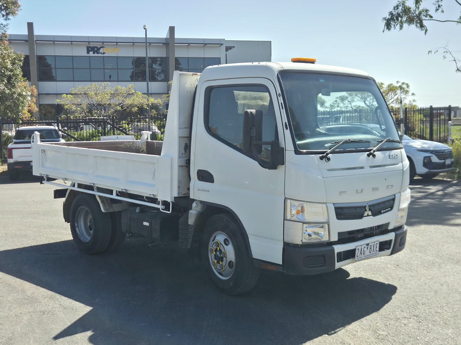 2019 FUSO CANTER 615 SWB TIPPER (TP121) WITH 4500KG GVM, AUTO AND 83400KLM