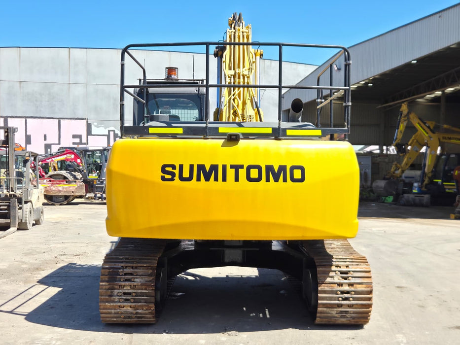 2021 SUMITOMO SH210LC-6 21T EXCAVATOR (E308) WITH HITCH, BUCKETS AND 2500 HOURS