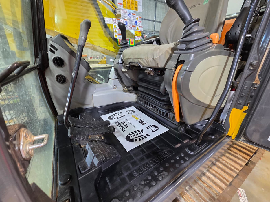 2021 SUMITOMO SH210LC-6 21T EXCAVATOR (E308) WITH HITCH, BUCKETS AND 2500 HOURS