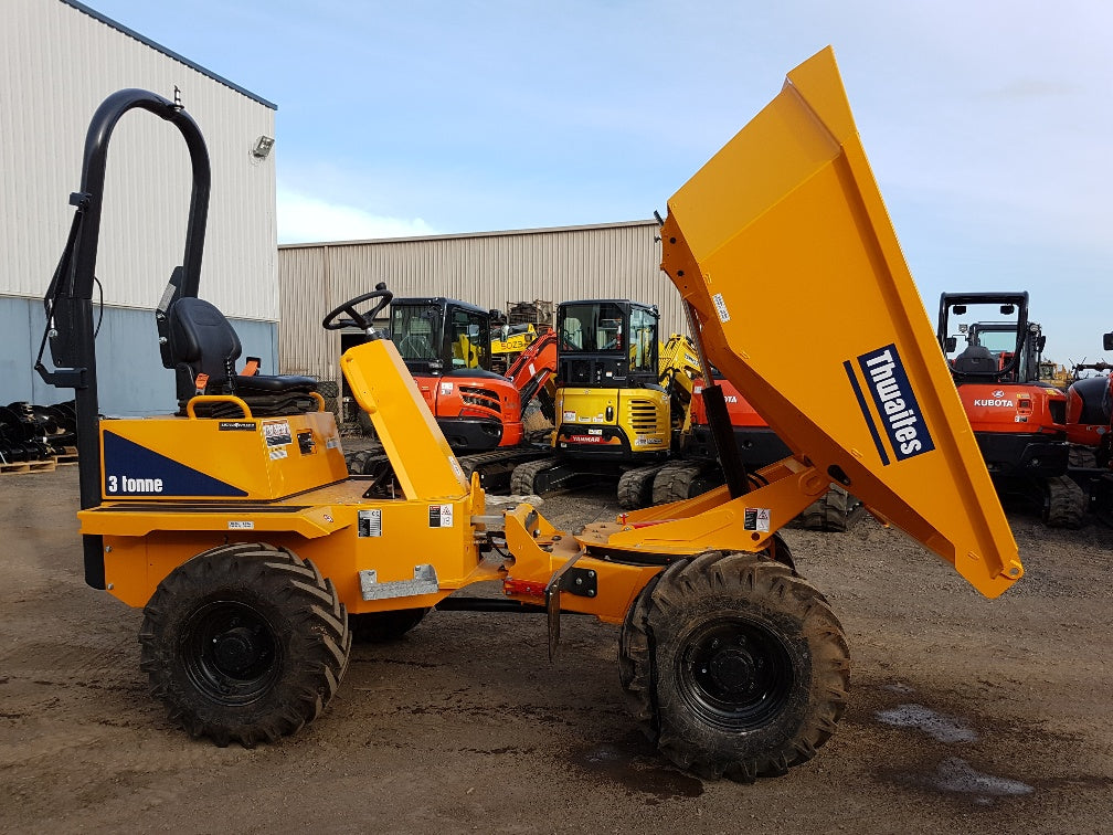 NEW Thwaites 3T Articulated 4WD Swivel Dumper