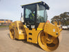 USED CATERPILLAR CB534D TANDEM ROLLER WITH CAB ABD 282 HOURS