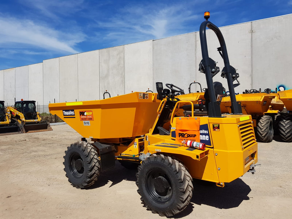NEW Thwaites 4.5T Articulated Swivel Site Dumper